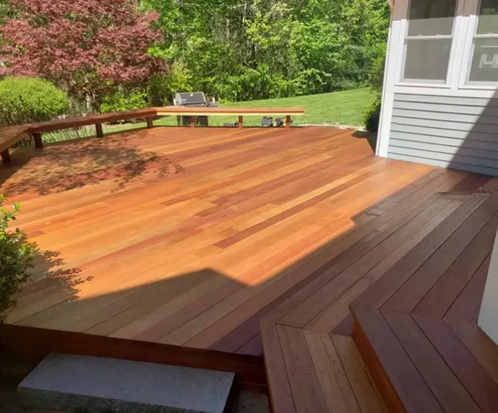 Home remodeling and deck staining